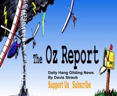 Oz Report, Davis Straub ,hang gliding,Martin Wing video, soaring, foam wing, RC glider, slope soaring, flying, girls flying, aircraft 