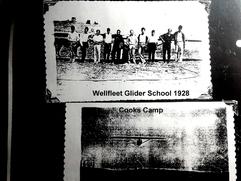 Cooks Camp south wellfleet,Cape Cod, 25thannual Seascape Cape Cod halloween Fly-In by George Ferris, hang gliding george ferris, flying, sailplanes , sailplane history, Harris Hill , Doris Frost Bredberg, Peter Hesslback, German pilots, pilgrims, may flower, corn hill, thanksgiving,