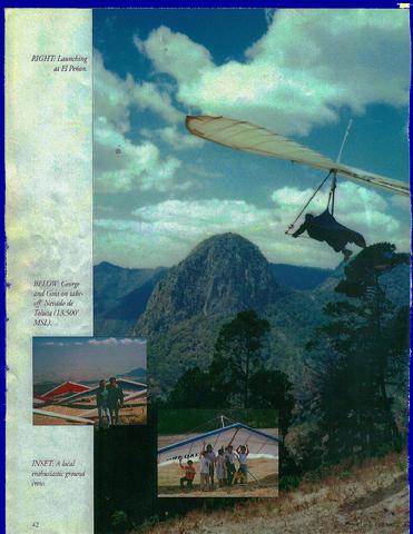 George Ferris, hang gliding, flying, soaring, USHPA, Mexico,Valle de Bravo, Ole Olson, EL Penon, Nevado de Toluca,Valley Of The Brave, Fly Mexico, Volcano